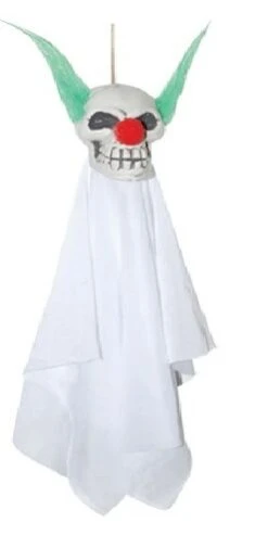 Hangende Clown Groen Met Wit