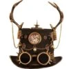Buishoed Steampunk Gewei -Halloween Decoratie Winkel 34221