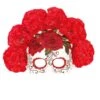 Masker Day Of The Dead Vrouw Met Bloemen -Halloween Decoratie Winkel 38737