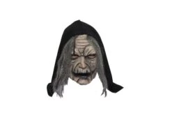 Hoofdmasker Evil Scarface With Black Hood