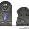 2 GRAFSTENEN MET LICHT EN GELUID -Halloween Decoratie Winkel 74531 0
