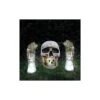 Doodshoofd Met Handen Licht En Geluid -Halloween Decoratie Winkel 74735 1