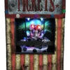 Animated Clown Ticket Seller -Halloween Decoratie Winkel 770050