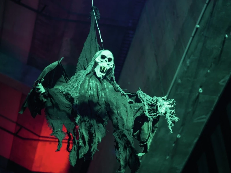 Halloween Figure Bat Ghost 85cm 5 Halloween Figure Bat Ghost 85cm - Afbeelding 3