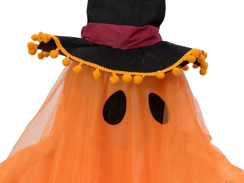 Halloween Figure Ghost With Witch Hat 4 Halloween Figure Ghost With Witch Hat - Afbeelding 2