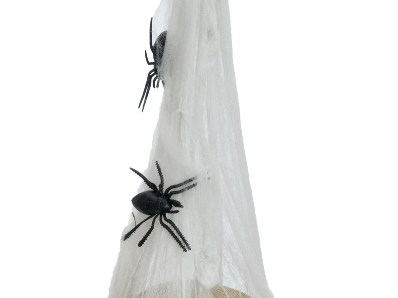 Halloween Figure Skull In Spider Web 4 Halloween Figure Skull In Spider Web - Afbeelding 2