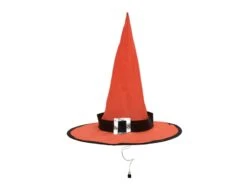 Halloween Witch Hat 3pc Set, Illuminated, 36cm -Halloween Decoratie Winkel 83316114c