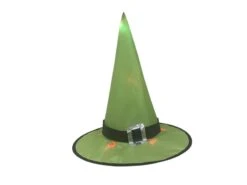 Halloween Witch Hat 3pc Set, Illuminated, 36cm -Halloween Decoratie Winkel 83316114f