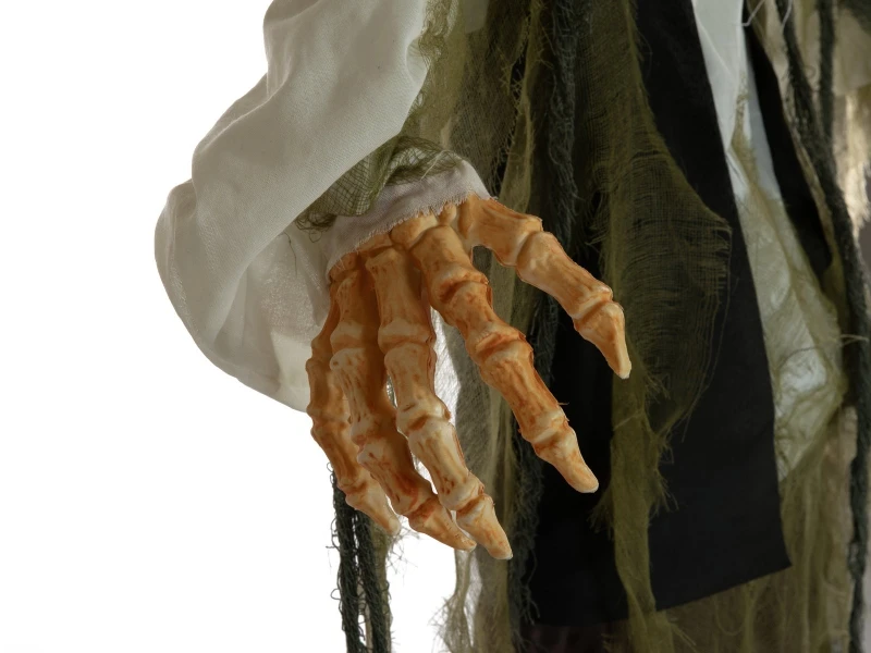 Halloween Figure Pumpkin Man, Animated, 170cm 4 Halloween Figure Pumpkin Man, Animated, 170cm - Afbeelding 2