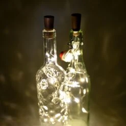 LICHTSNOER 92CM MET STOP VOOR FLES