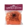 Halloween Spider Web Orange 100g UV Active -Halloween Decoratie Winkel europalms halloween spider web orange 100g uv active