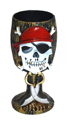 PIRATEN BEKER HALLOWEEN 18CM